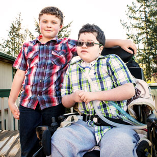New Care client and brother